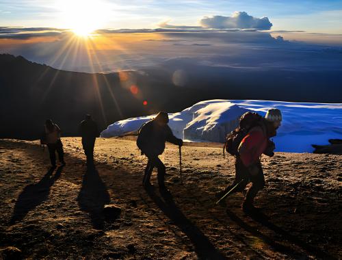 climbing kilimanjaro